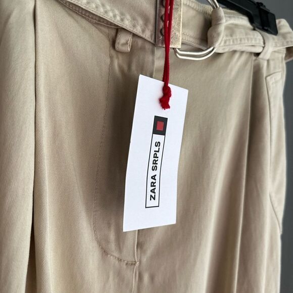 Zara Limited Edition SRPLS Pants Cargo Military Utility - Picture 4 of 8
